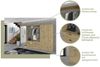 INOSIGN Mehrzweckschrank Trondheim, Höhe 193 cm, 4 Türen, 9 Fächer, 7 Einlegeböden inkl. ausziehbarer Kleiderstange, Garderobenschrank, Kleiderschrank Bild 3