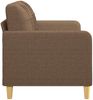 vidaXL 2-Sitzer-Sofa Braun 140 cm Stoff 359094 Bild 4