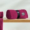 s.Oliver 'Oro' Wohndecke, flauschig, warm & waschbar, Polyester pink, 150x200 cm Bild 3