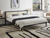 Bett mit Lattenrost CLAMART 180 x 200 cm Metall Helles Beige Bild 3