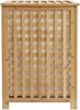 Wäschebox HOF 1 großes Fach 90 Liter - 46x46x67cm, Holz, Natura | Wäschesammler Wäschekorb Wäschesortierer Bild 4