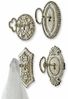 Mirabeau Dekohaken Haken 4er Set Codrington antiksilber Bild 5
