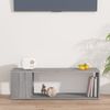 vidaXL TV-Schrank Grau Sonoma 100x24x32 cm Holzwerkstoff 816036 Bild 3