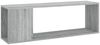 vidaXL TV-Schrank Grau Sonoma 100x24x32 cm Holzwerkstoff 816036 Bild 2