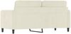 vidaXL 2-Sitzer-Sofa Creme 140 cm Samt 359450 Bild 5