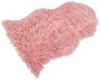 matches21 HOME & HOBBY Fellteppich Großes langflor Deko-Fell als Fell-Imitat in 90x60 cm rosa pink, fellförmig, Höhe: 20 mm, Flauschiges Kunstfell als Fell-Teppich Stuhl-Überwurf Sitzauflage Bild 2