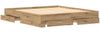 vidaXL Bettrahmen Artisan-Eiche 180 x 200 cm Holzwerkstoff 3333961 Bild 4