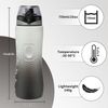 Binudum Trinkflasche Motivations Wasserflasche Zeitmarkierung Sport BPA-freie Bild 5