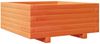 vidaXL Pflanzkübel Wachsbraun 60x60x26,5 cm Massivholz Kiefer 847300 Bild 2
