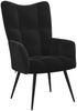 vidaXL Relaxsessel Schwarz Samt [328079] Bild 2