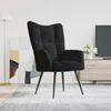 vidaXL Relaxsessel Schwarz Samt [328079] Bild 3