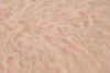 KAWOLA Hocker Fell FYNN Flokati Fellhocker rosa 45 x 42 x 42 cm Bild 2