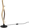 LED Tischleuchte BLAZE Lichtfarbe einstellbar dimmbar Schwarz Gold, Höhe 48cm Bild 2