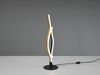 LED Tischleuchte BLAZE Lichtfarbe einstellbar dimmbar Schwarz Gold, Höhe 48cm Bild 5