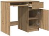vidaXL Schreibtisch Artisan-Eiche 86x49x76 cm Holzwerkstoff 861831 Bild 5