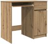 vidaXL Schreibtisch Artisan-Eiche 86x49x76 cm Holzwerkstoff 861831 Bild 2