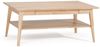 Couchtisch Tisch mit Schublade RENATO Buche Massivholz 130x80 cm Bild 1