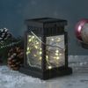 MARELIDA LED Solarleuchte LED Solar Mini Laterne Gartenlaterne Gartenleuchte Lichtsensor 12,5cm, LED Classic, warmweiß (2100K bis 3000K) Bild 4