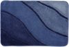 Kleine Wolke Badematte Serenade, Badvorleger, Badezimmer Teppich, Höhe 20 mm, rutschhemmend beschichtet, fußbodenheizungsgeeignet, Kunstfaser, rechteckig, Badteppich, Wellen Design, Farbverlauf, Hoch-Tief Effekt Bild 3