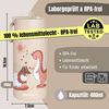 BEARFOOT Trinkflasche Thermo Kinder Trinkflasche Edelstahl - Dinos braun, Thermosflasche, auslaufsicher, Edelstahl, Kinderflasche, BPA-frei Bild 4