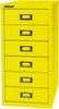 Bisley MultiDrawer™, 29er Serie, DIN A4, 6 Schubladen, Farbe zinkgelb Bild 2