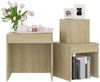 vidaXL Satztische 3-tlg. Sonoma-Eiche Spanplatte [808597] Bild 4