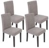 MCW Esszimmerstuhl Littau-s-4 (Set, 4 St), 4er-Set, Rutschfest durch Kunststoffuntersatz, Komfortable Polsterung Bild 2