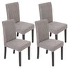 MCW Esszimmerstuhl Littau-s-4 (Set, 4 St), 4er-Set, Rutschfest durch Kunststoffuntersatz, Komfortable Polsterung Bild 4