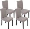 MCW Esszimmerstuhl Littau-s-4 (Set, 4 St), 4er-Set, Rutschfest durch Kunststoffuntersatz, Komfortable Polsterung Bild 3