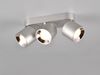 Deckenstrahler GUAYANA Silber 3 Spots schwenkbar, Breite 27cm Bild 4