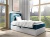 Boxspringbett 'Gladino Junior 1' blau 90x200 cm Links Bild 2