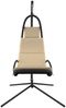 vidaXL Garten-Hängestuhl mit Kissen Creme Oxford-Gewebe und Stahl 362727 Bild 5