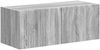 vidaXL TV-Schrankset Wandmontiert 4 pcs Graues Sonoma Holzwerkstoff 3409012 Bild 5