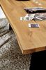Tree-Top Tisch braun Massivholz Bild 2