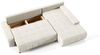 Ecksofa Sofa mit Schlaffunktion VOGAR Stoff Aston Schwarz Ottomane Rechts Bild 3