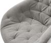 Esszimmerstuhl Gaio-Flex Strukturstoff Soft Grau 4-Fuß konisch Edelstahl Bild 4