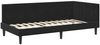 vidaXL Eckbettgestell mit Kopfteil Schwarz 100 cm x 200 cm Samt 42016443 Bild 4