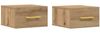 vidaXL Nachttisch 2 pcs Artisan-Eiche 35 x 35 x 20 cm Holzwerkstoff 863785 Bild 2