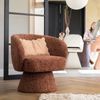 Bronx71 Sessel Lenn drehbar Chenille taupe Bild 4