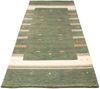 Gabbeh Teppich - Loribaft Softy - Aurora Flair 300 x 80 cm - grün - läufer Bild 5