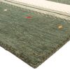 Gabbeh Teppich - Loribaft Softy - Aurora Flair 300 x 80 cm - grün - läufer Bild 3
