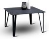 Couchtisch >Emma 3< in schwarz, Metall - 75x45x75cm (BxHxT) Bild 3