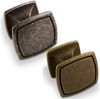 SO-TECH® Möbelknopf Schrankknopf LENI 39 x 39 x 30 mm, Knopf Knauf incl. Schraube Bild 3