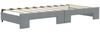 vidaXL Tagesbett Ausziehbar mit Schubladen Hellgrau 90x190 cm Stoff 3196642 Bild 5