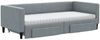 vidaXL Tagesbett Ausziehbar mit Schubladen Hellgrau 90x190 cm Stoff 3196642 Bild 3