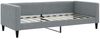 vidaXL Tagesbett Ausziehbar mit Schubladen Hellgrau 90x190 cm Stoff 3196642 Bild 4