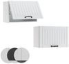 Badschrank Fame-Line Weiß Landhaus 60 x 40 cm Flach Vicco Bild 3