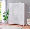 Kleiderschrank KAPPL weiß Dielenschrank 3 Türen Kiefer Bild 1