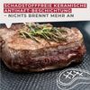 FACKELMANN Pfanne 24cm Statement – Keramik beschichtete Pfanne - Recyceltes Aluminium mit Antihaft-Beschichtung, Wabenbodenstruktur – Für alle Herdarten inklusive Induktion, PFAS-frei Bild 3