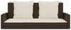 vidaXL Hängebank mit Kissen Braun 119x56x48 cm Poly Rattan 365630 Bild 4